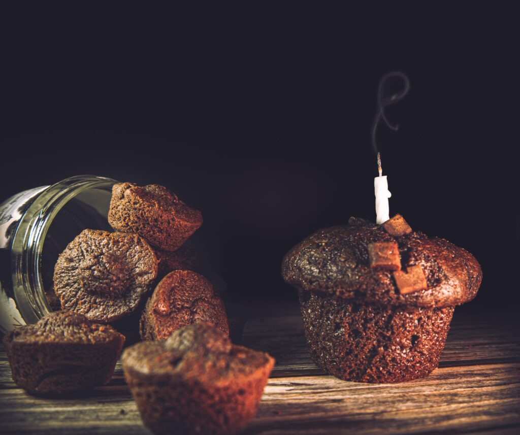 Muffin au chocolat, recette bonne maman - Cathy Adjogah photographe culinaire à Toulouse