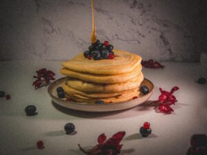 Pancakes maison vegan - Cathy Adjogah photographe culinaire Toulouse, Studio Cathalyz