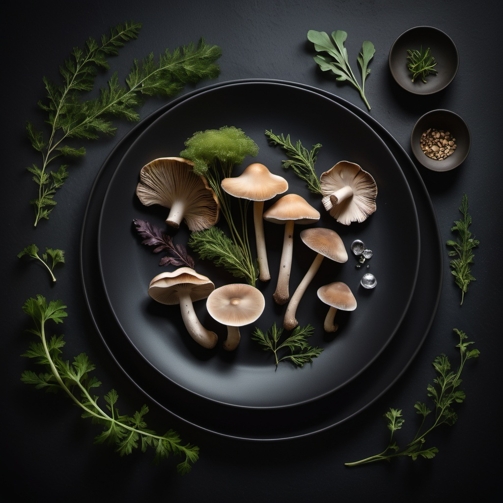 Recette champignons - Cathy adjogah, photographe culinaire toulouse - tendances culinaires 2024